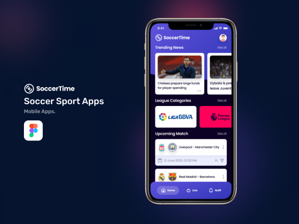 足球应用(Soccer App)
