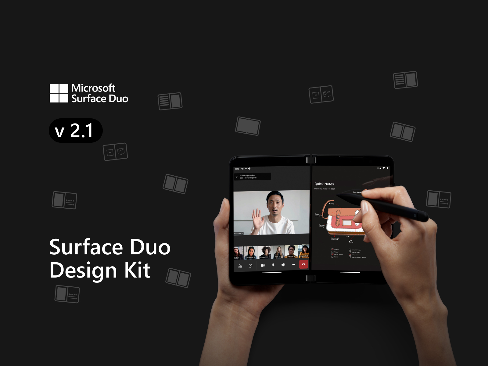 Surface Duo设计套件(Surface Duo Design Kit)