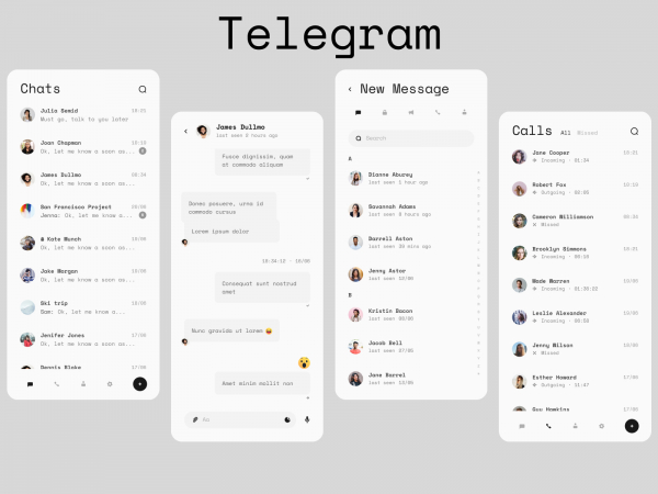 Telegram的重新设计(Telegram Redesign)