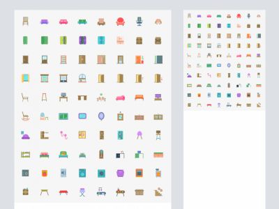 运输和家庭免费图标包(Transport & Household Free Icon Pack)