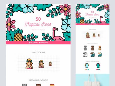 热带图标集(Tropical Icon Set)