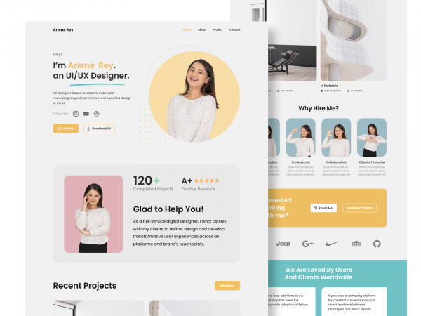 UI Designer Portofolio(UI Designer Portofolio)