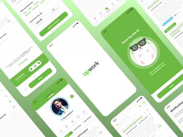 UpWork应用程序的重新设计(UpWork App Redesign)
