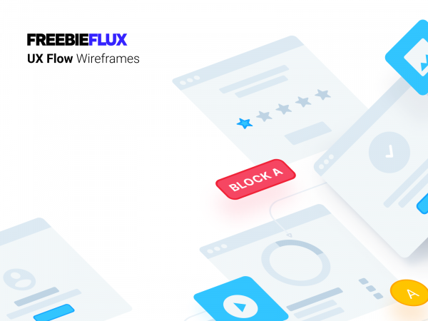 用户体验流程线框图(UX Flow Wireframes)