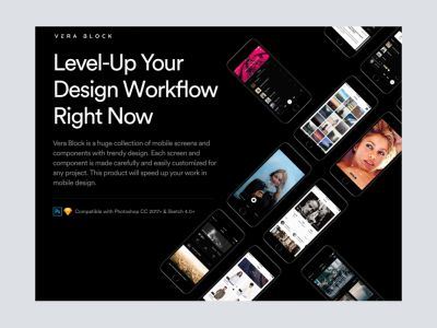 Vera Block免费UI套件(Vera Block Free UI Kit)