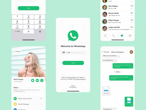 Whatsapp的重新设计(Whatsapp Redesign)