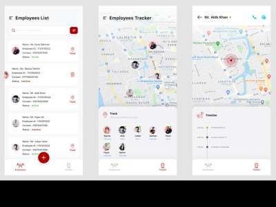 雇员追踪器应用程序(Employees Tracker App)
