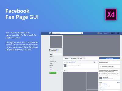 脸书粉丝专页GUI(Facebook Fan Page GUI)
