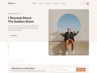 妩媚的裸体网页设计(Feminine Nude Web Design)