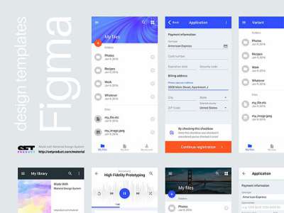 Figma 免费移动和网络用户界面(Figma Free Mobile & Web UI)