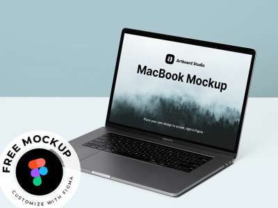 Figma MacBook Mockup(Figma MacBook Mockup)