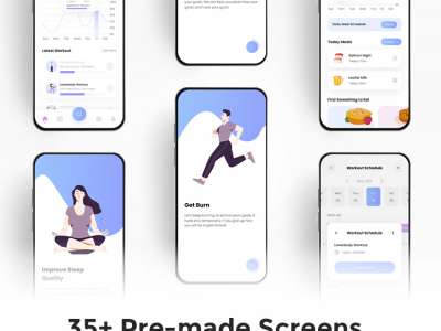 FitnessX App UI Kit(FitnessX App UI Kit)