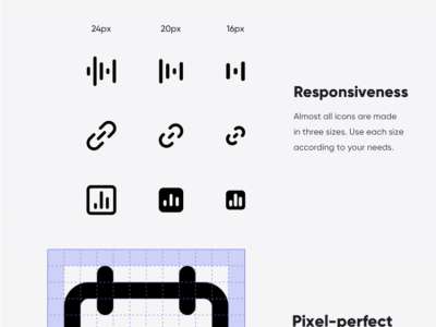 免费266个响应式图标(Free 266 Responsive Icons)