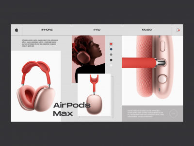 苹果AirPods Max 产品卡(Apple AirPods Max � Product Card)