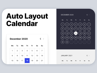 自动排版日历(Auto Layout Calendar)