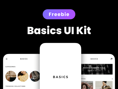 基本的电子商务UI套件(Basic Ecommerce UI Kit)