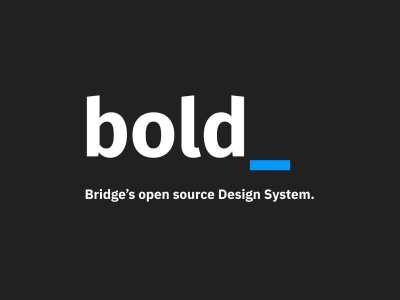 大胆的设计系统(Bold Design System)