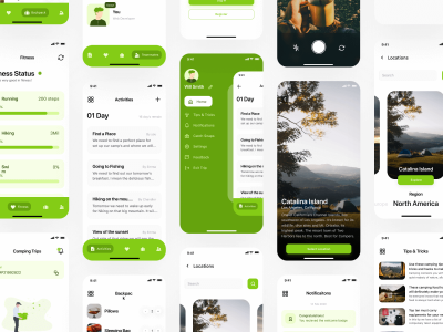 露营UI套件(Camping UI Kit)