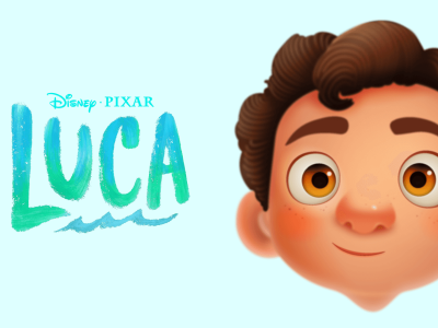 迪士尼皮克斯卢卡3D插画和动画(Disney Pixar Luca 3D Illustration & Animation)