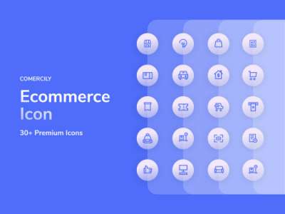 电子商务图标集(Ecommerce Icon Set)