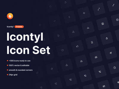 Icontyl � 500+图标包(Icontyl � 500+ Icons Pack)