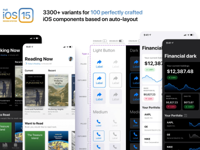 iOS 15设计系统(iOS 15 Design System)