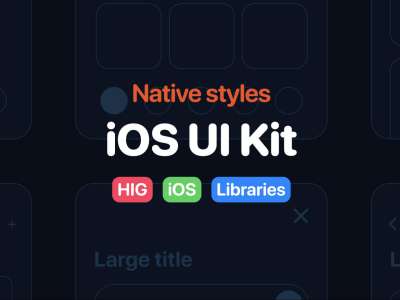 iOS本地风格UI工具包(iOS Native Styles UI Kit)