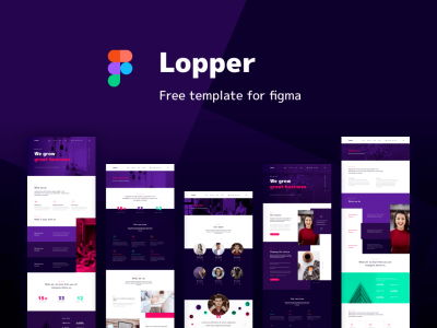 Lopper网站模板(Lopper Website Template)