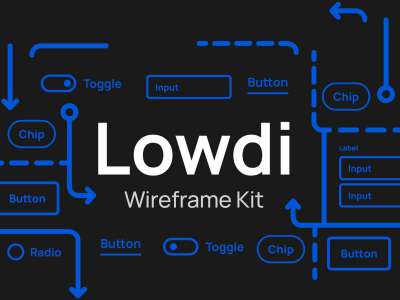 Lowdi. Wireframe Kit(Lowdi � Wireframe Kit)