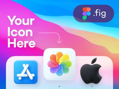 苹果Dock模型(Mac Dock Mockup)