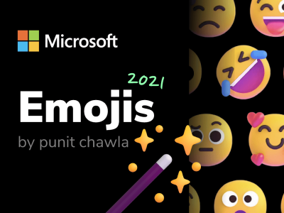 2021年微软表情符号(Microsoft Emojis 2021)