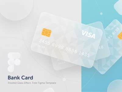 新生代银行卡(Neumorphic Bank Card)