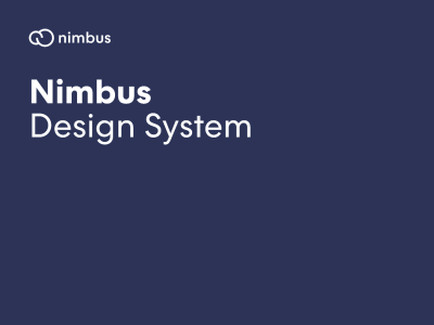 Nimbus设计系统(Nimbus Design System)