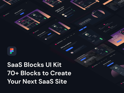 SaaS 块 UI 套件(SaaS Blocks UI Kit)