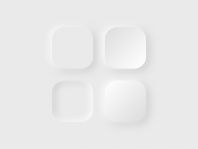阴影的新形态(Shadows Neumorphism)