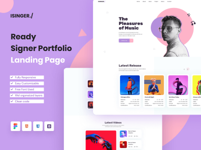 歌手网站(Singer Website)