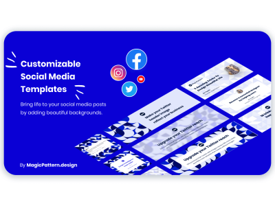 社交媒体模板(Social Media Templates)