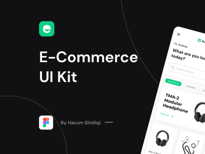技术商店电子商务UI套件(Tech Shop E-Commerce UI Kit)