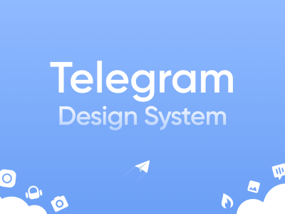 电报设计系统(Telegram Design System)