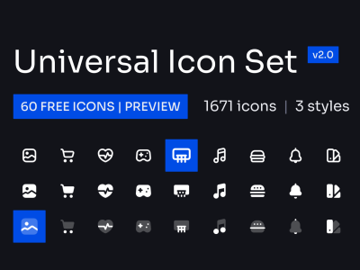 通用图标集(Universal Icon Set)