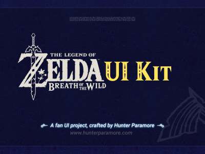 塞尔达BOTW UI套件(Zelda BOTW UI Kit)
