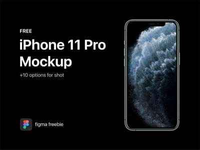 免费的iPhone 11 Pro模拟图(Free iPhone 11 Pro Mockup)