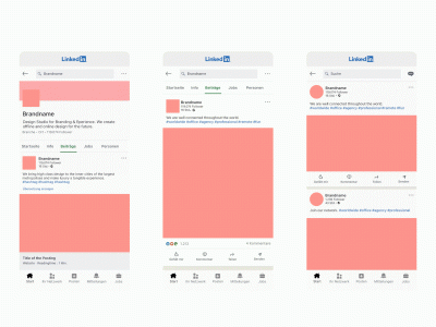 免费的LinkedIn模拟图(Free LinkedIn Mockups)