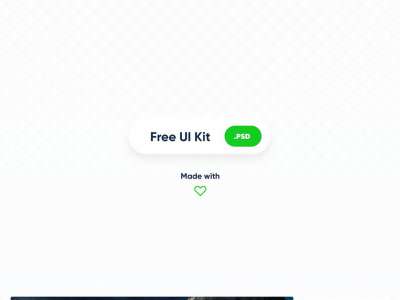 免费网页用户界面工具包(Free Web UI Kit)