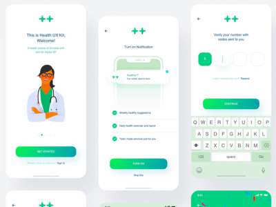 健康产业UI套件(Healthy Industry UI Kit)