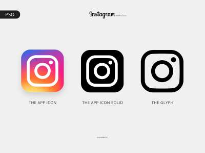 Instagram的标志和颜色(Instagram Logo and Colors)