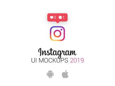 2019年Instagram模拟图(Instagram Mockups 2019)