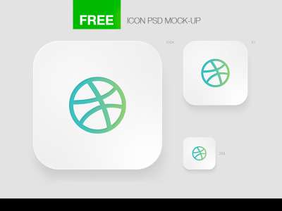 iOS图标模板(iOS Icon Template)