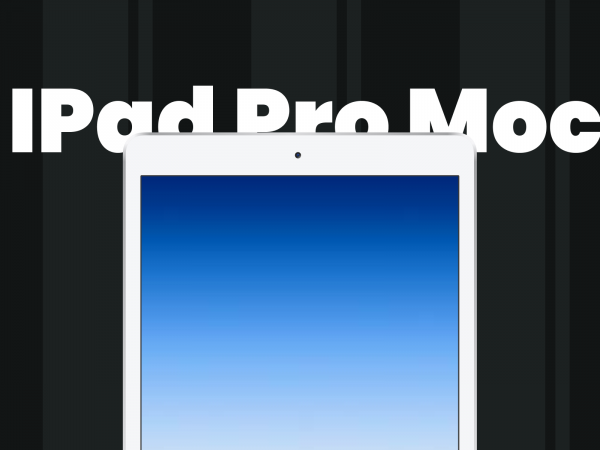 iPad 10.2英寸模拟图(iPad 10.2� Mockup)