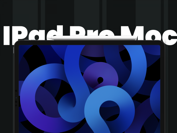 iPad Pro 12.9英寸模拟图(iPad Pro 12.9� Mockup)